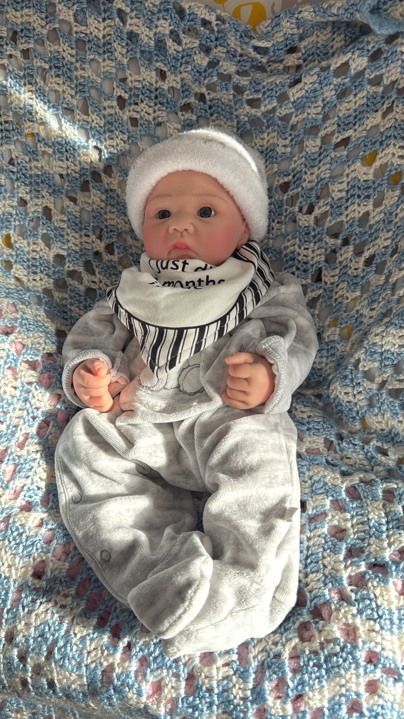 Full Silicone Baby Eyes Open