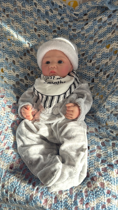 Full Silicone Baby Eyes Open