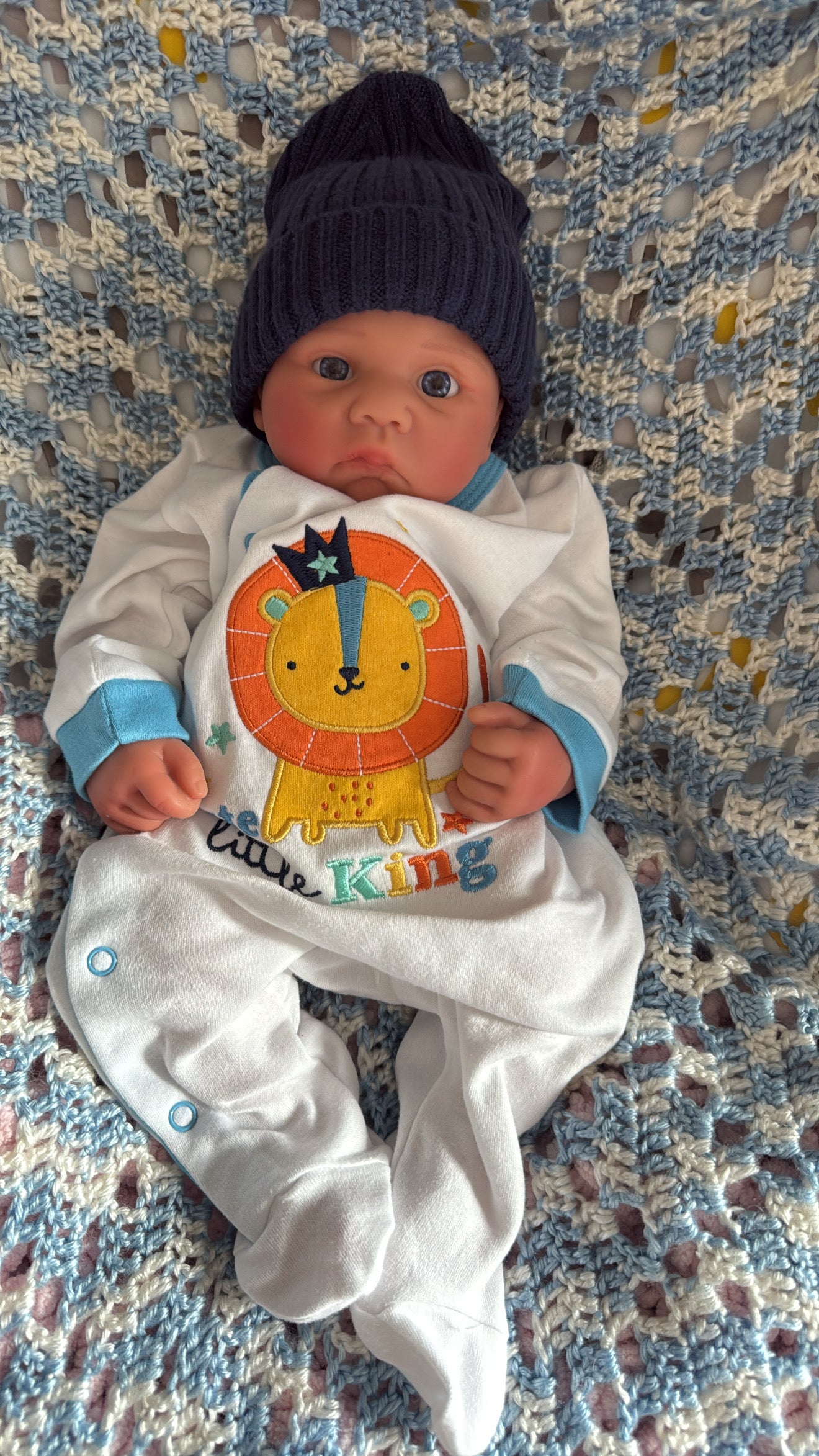 Full Silicone Baby Eyes Open