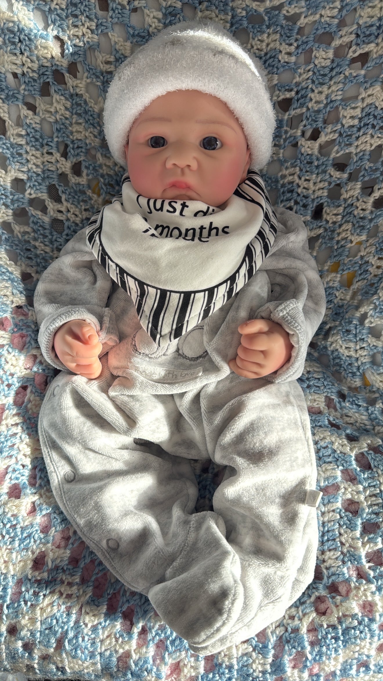 Full Silicone Baby Eyes Open