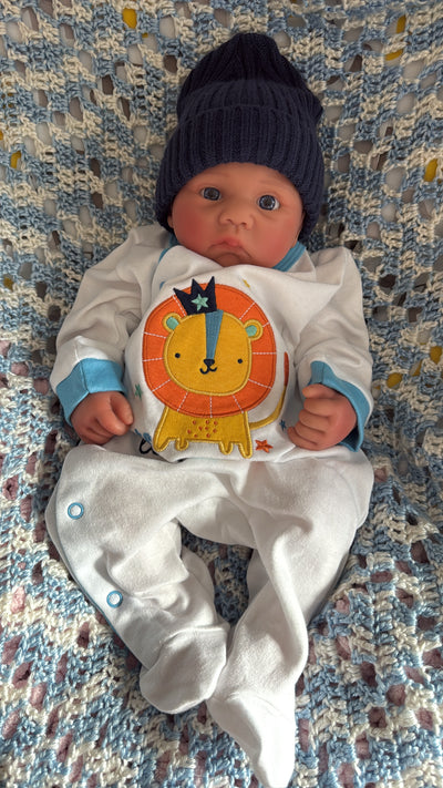 Full Silicone Baby Eyes Open