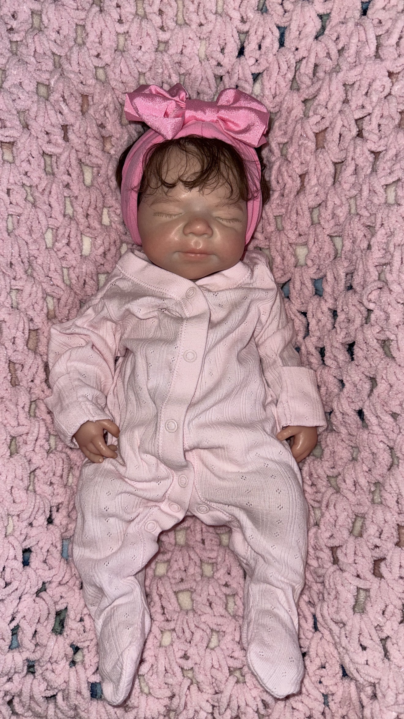 Full Silicone Baby Girl With Hair